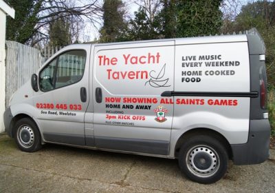 Van graphics and sign writing in Hampshire